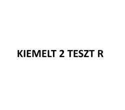 Akrea Kiemelt teszt 2 R